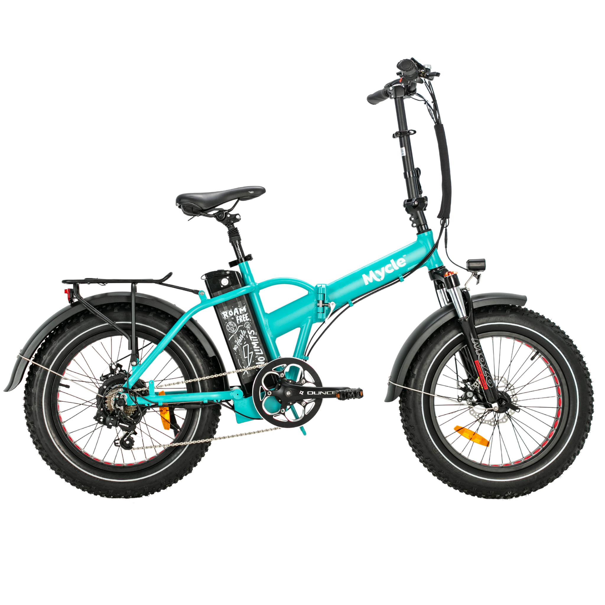 Fat tyre best sale folding cycle