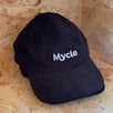 Mycle Black Corduroy Cap